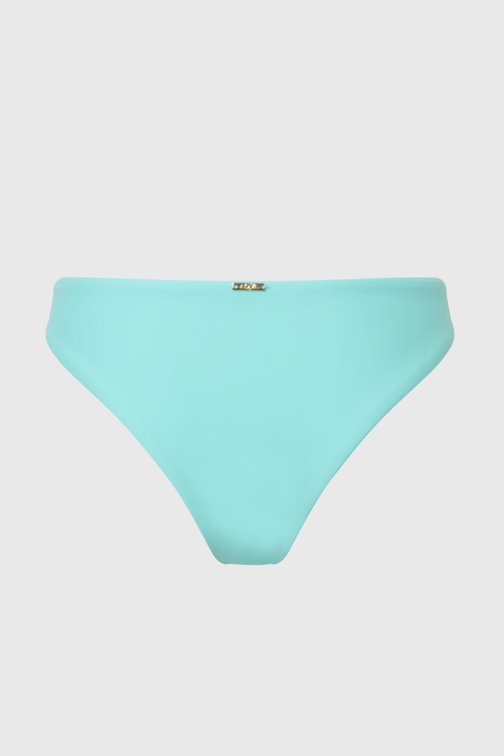Turquoise Blue Bikini Bottom Back View AQVA Swimwear