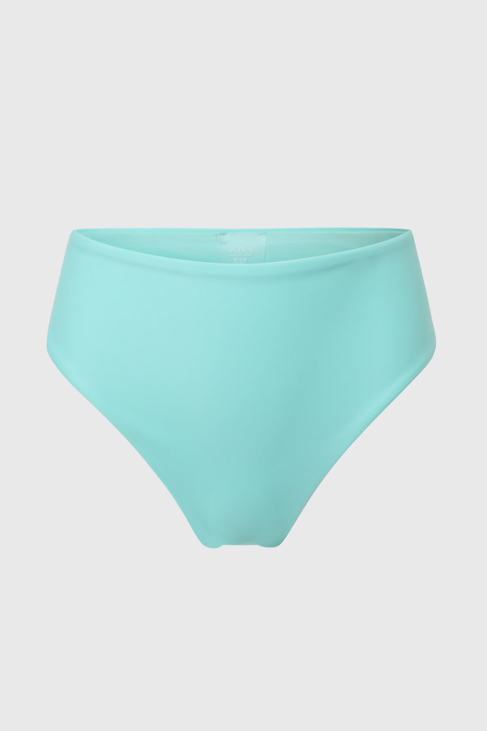 High-Waisted Blue Bikini Bottom AQVA Swimwear