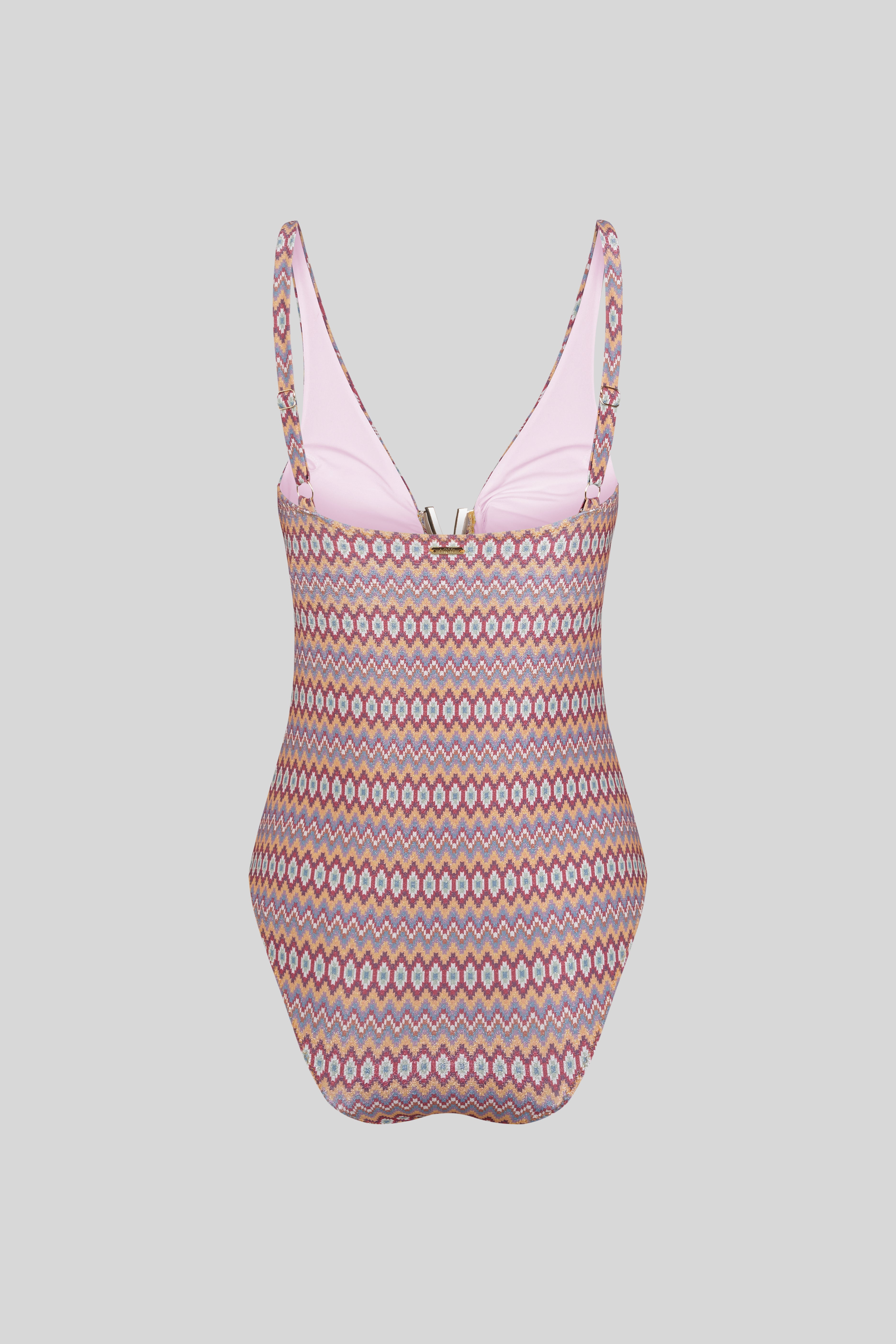 Geometric Print Aiguablava One-piece Swimsuit