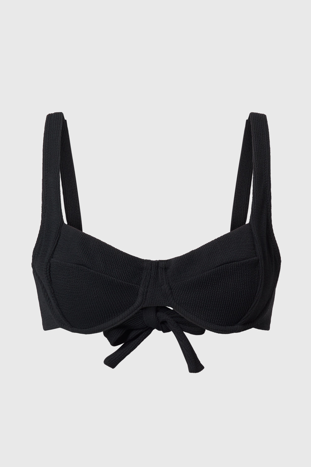 Black Turqueta Bikini Top
